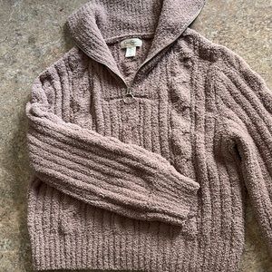 Jessica Simpson sweater crop top very soft and nice color only wear once